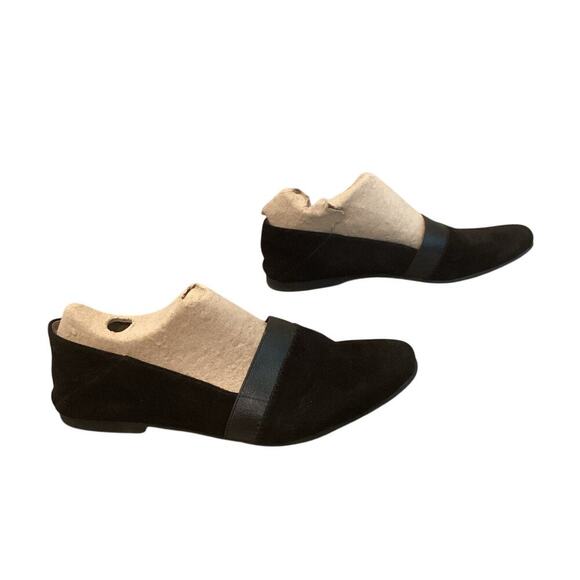 Johnston & Murphy Womens Slip On Shoes Flats Loafers Black US 8 8M Work Office - Picture 4 of 10